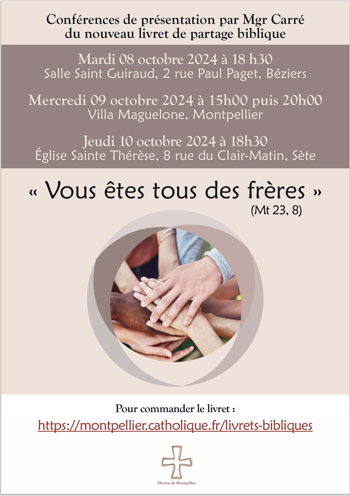 affiche livrets bibliques