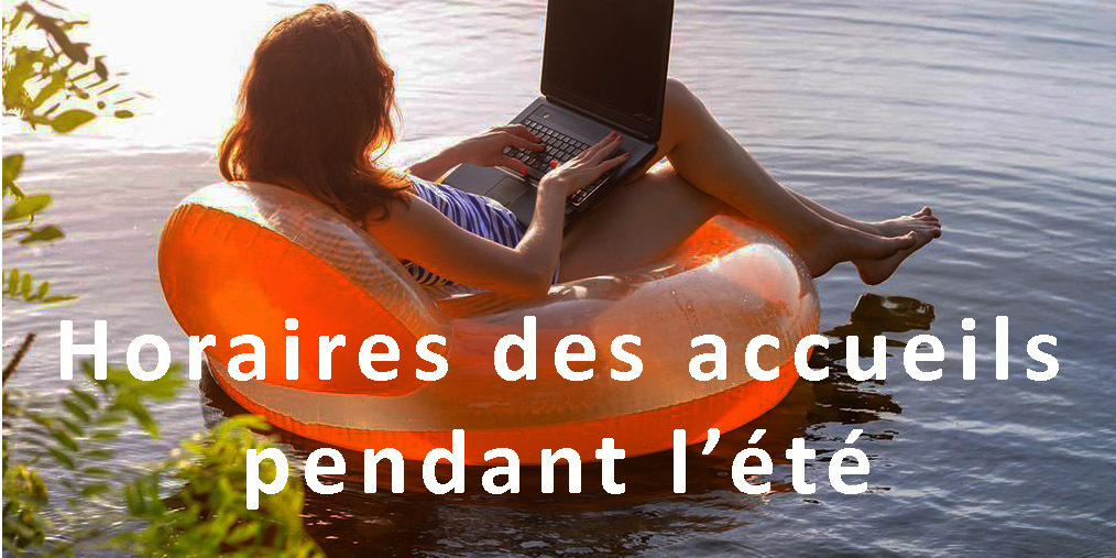 pavé accueil pendant lété
