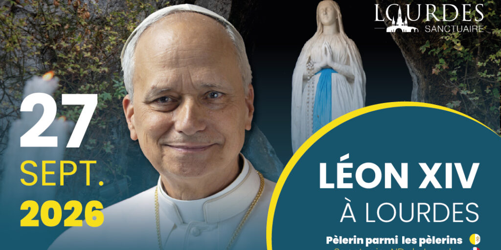 Léon XIV à Lourdes